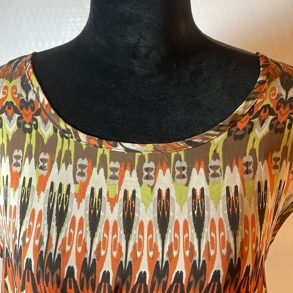 BODY Central multicolor blouse size S - Picture 2 of 6